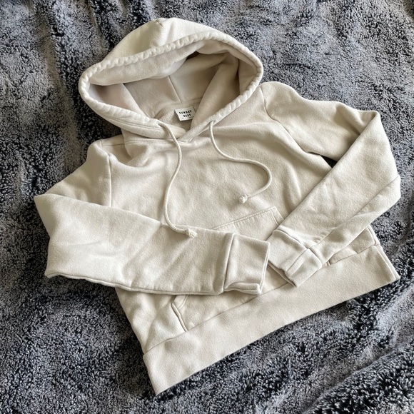 Sunday Best Tops - Sunday Best Montoya Hoodie in Matte Pearl